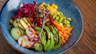 Ahi Tuna Poke Bowl