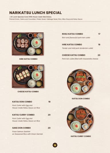 Lunch menu page 2