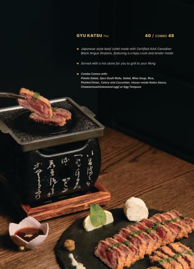 Dinner menu page 5