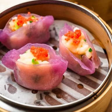 Steamed Shrimp and Leek Dumplings 韭菜餃