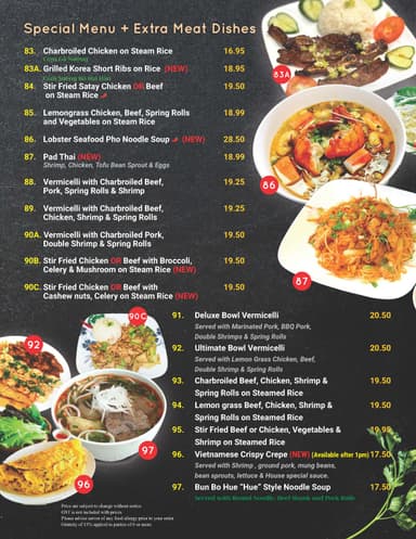 18. Shrimp and Chicken Rice Noodle Soup - Hu Tieu Tom Ga