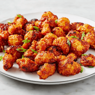 Honey Garlic Cauliflower Bites