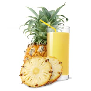 Pineapple Juice and Coconut Syrup