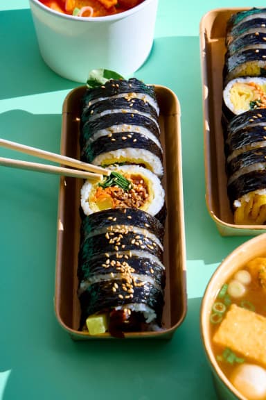 Spicy Pork Kimbap (10pcs)