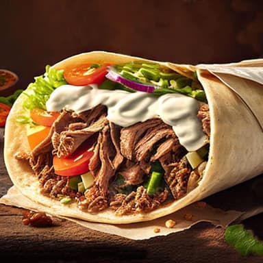 Donair Wrap
