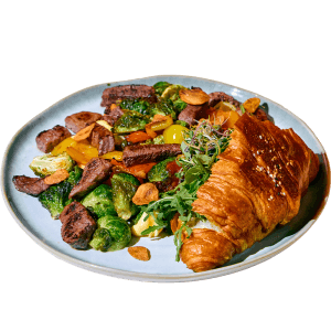 Steak Bites & Scramble
