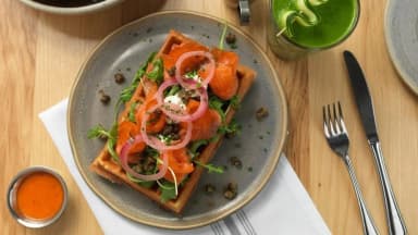 Smoked Salmon and Capers