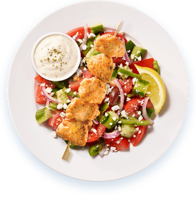 Skewer & Salad