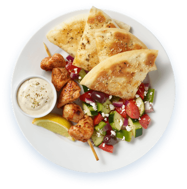 Souvlaki & Salad