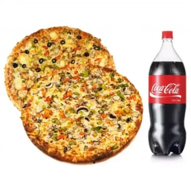 Double Deal Pizza Combo (Medium 12")
