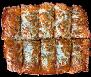 Deep Dish Garlic Cheese Bread Sticks