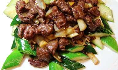 Minced Beef on Spinach