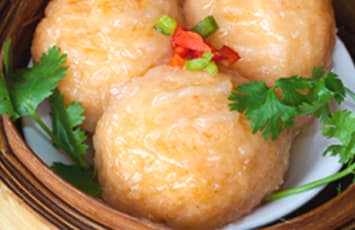 Steamed Shrimp Balls