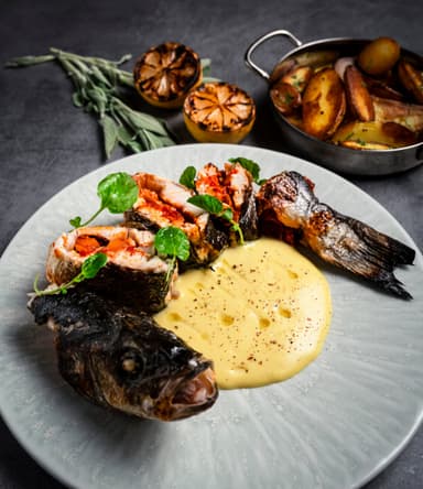 Whole Branzino