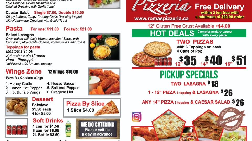Roma's Pizzeria — dining room photo 1