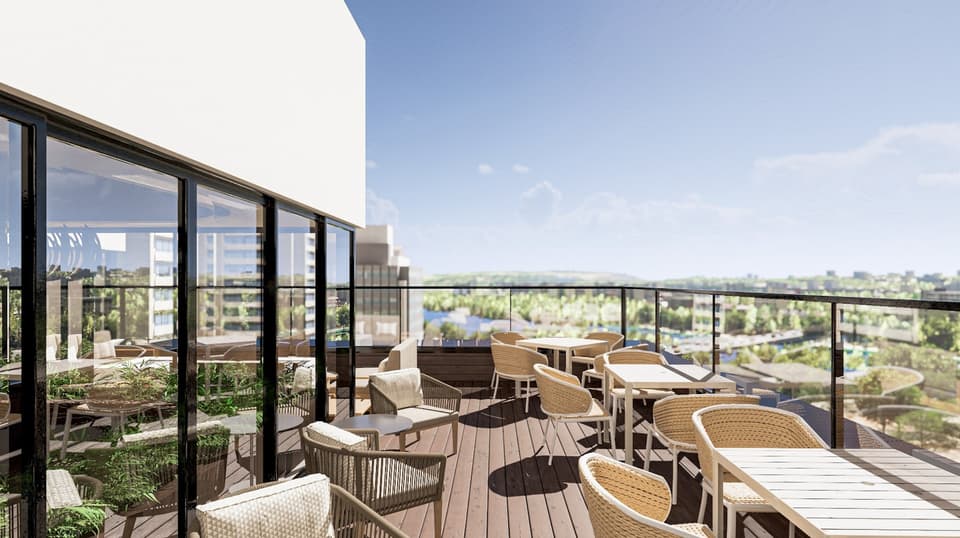 Bow & Bend Rooftop — dining room photo 1